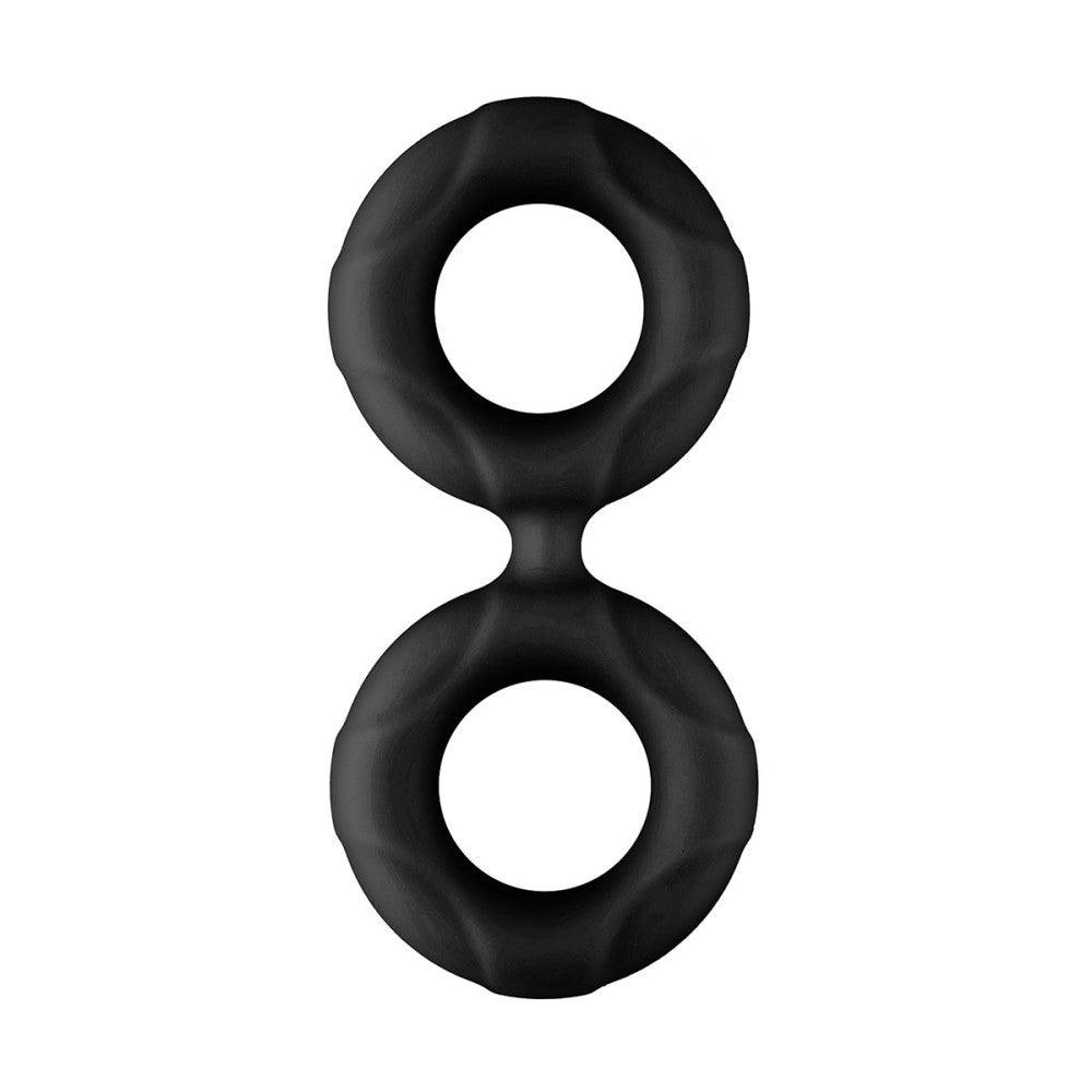 Forto F-81 Liquid Silicone Cock & Ball Double Ring - Buy At Luxury Toy X - Free 3-Day Shipping