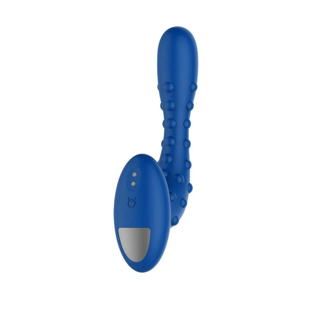 Forto Studded Pro Rechargeable Silicone Vibrating Anal Massager - Buy At Luxury Toy X - Free 3-Day Shipping