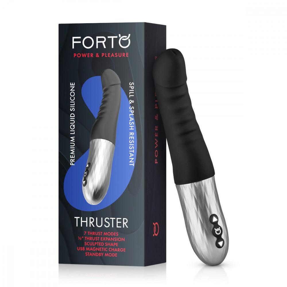Forto Thruster Rechargeable Silicone Thrusting G-Spot Vibrator - Buy At Luxury Toy X - Free 3-Day Shipping