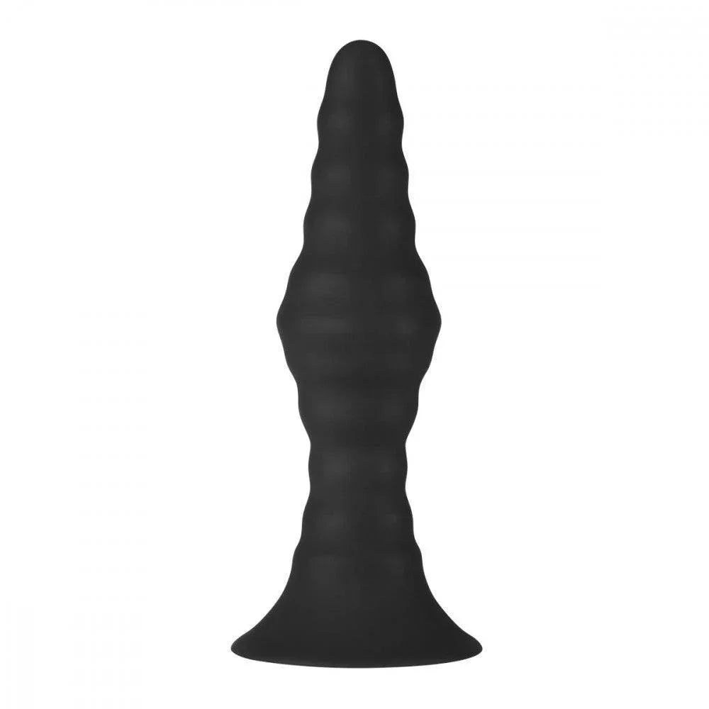 Forto Vibrating Ribbed Plug Rechargeable Remote-Controlled Silicone Anal Plug - Buy At Luxury Toy X - Free 3-Day Shipping