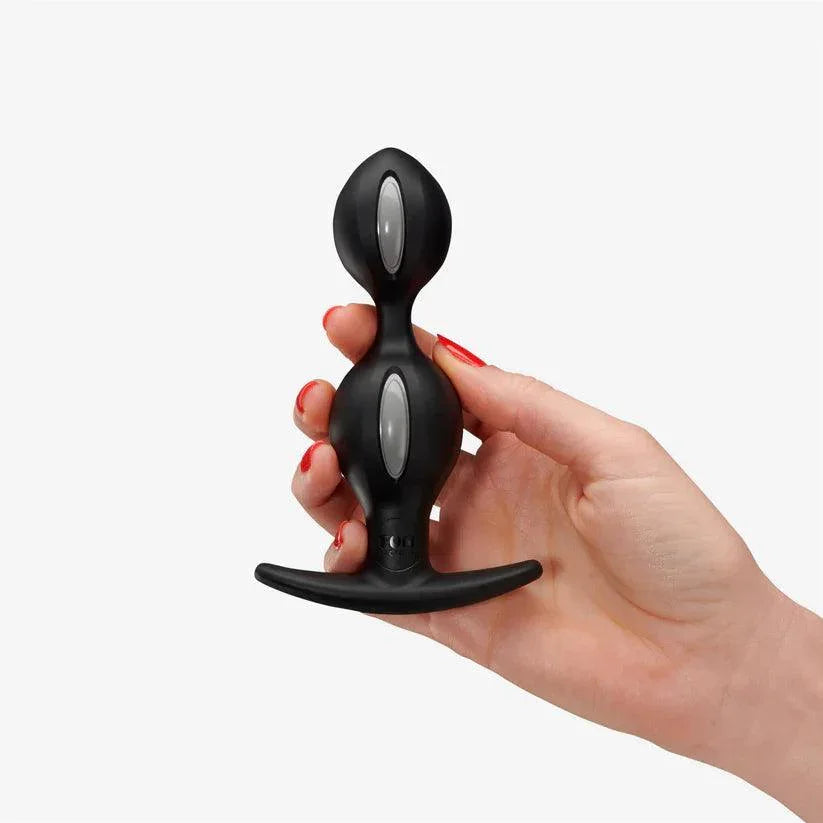 Fun Factory B Ball Duo Silicone Weighted Butt Plug - Buy At Luxury Toy X - Free 3-Day Shipping