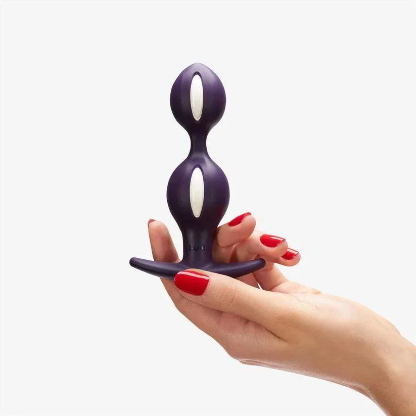 Fun Factory B Ball Duo Silicone Weighted Butt Plug - Buy At Luxury Toy X - Free 3-Day Shipping