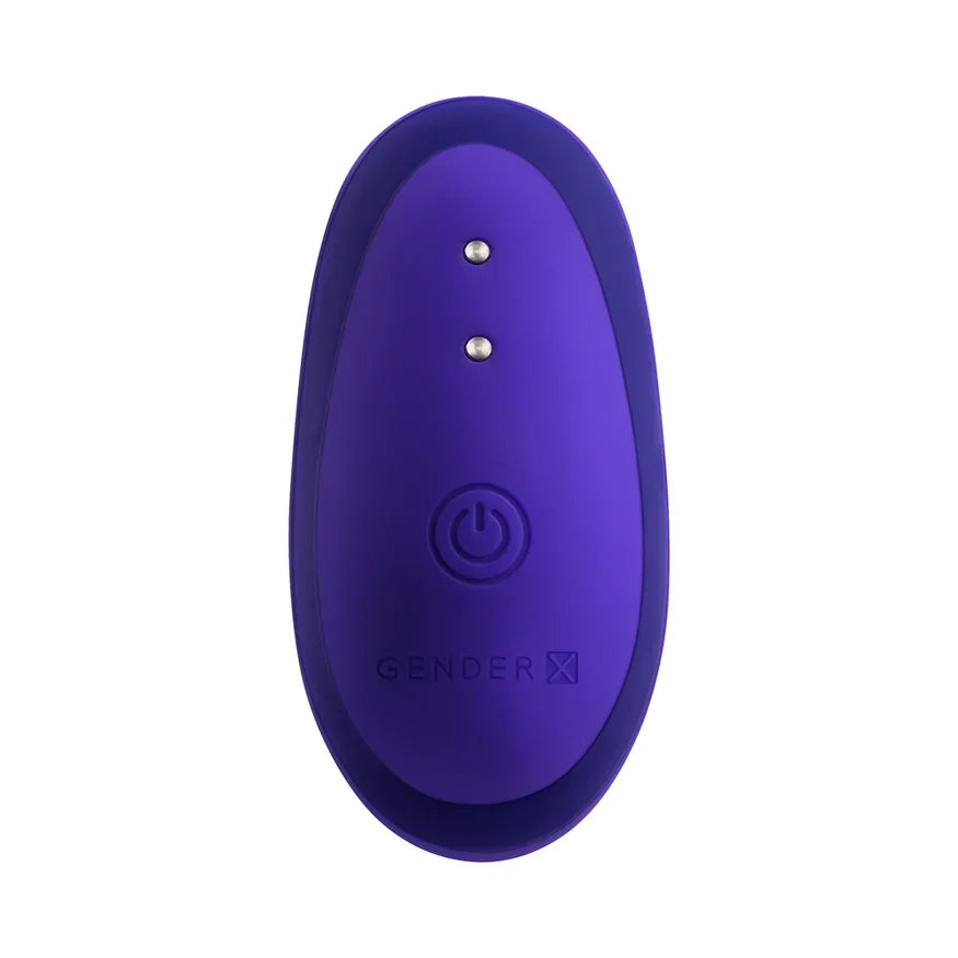 Gender X Anybody's Plug Rechargeable Silicone Vibrating Butt Plug - Buy At Luxury Toy X - Free 3-Day Shipping