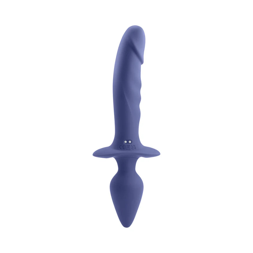 Gender X Dual Defender Rechargeable Silicone Dual Vibrator/Probe with Remote Control - Buy At Luxury Toy X - Free 3-Day Shipping