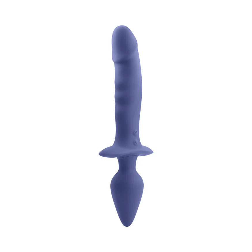 Gender X Dual Defender Rechargeable Silicone Dual Vibrator/Probe with Remote Control - Buy At Luxury Toy X - Free 3-Day Shipping