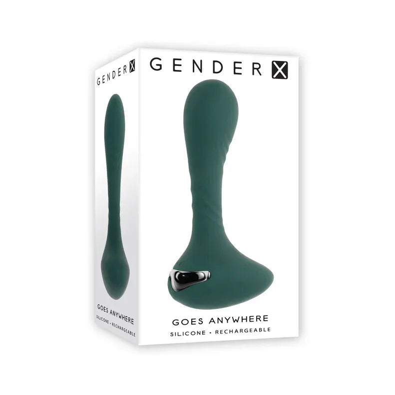 Gender X Goes Anywhere Rechargeable Silicone Anal Plug - Buy At Luxury Toy X - Free 3-Day Shipping