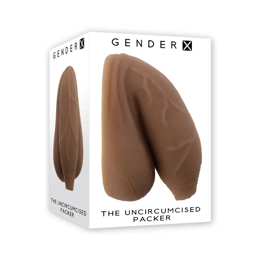 Gender X TPE Uncircumsized Packer Dildo - Buy At Luxury Toy X - Free 3-Day Shipping