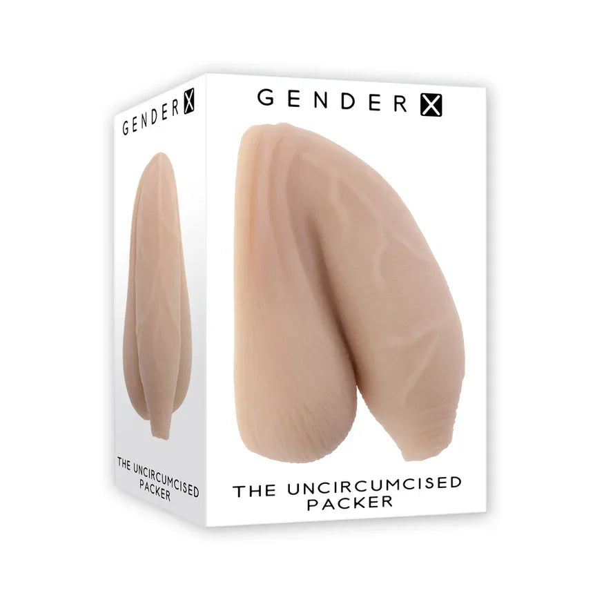 Gender X TPE Uncircumsized Packer Dildo - Buy At Luxury Toy X - Free 3-Day Shipping