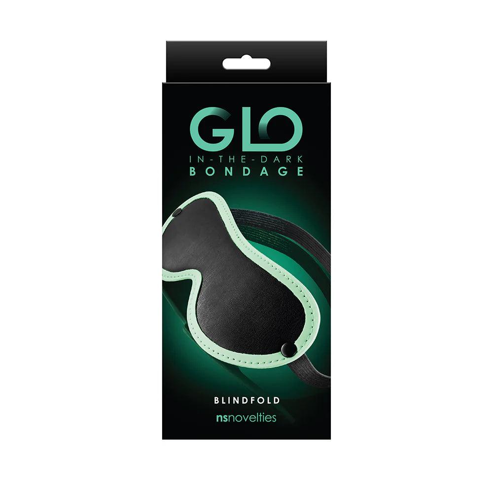 Glo Bondage Blindfold - Glow In The Dark - Buy At Luxury Toy X - Free 3-Day Shipping