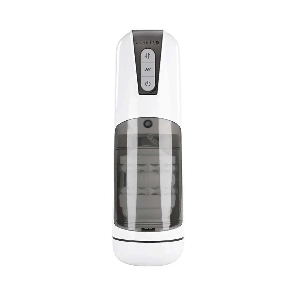 GX Get Your Stroke On Rechargeable Silicone Thrusting Stroker - Buy At Luxury Toy X - Free 3-Day Shipping