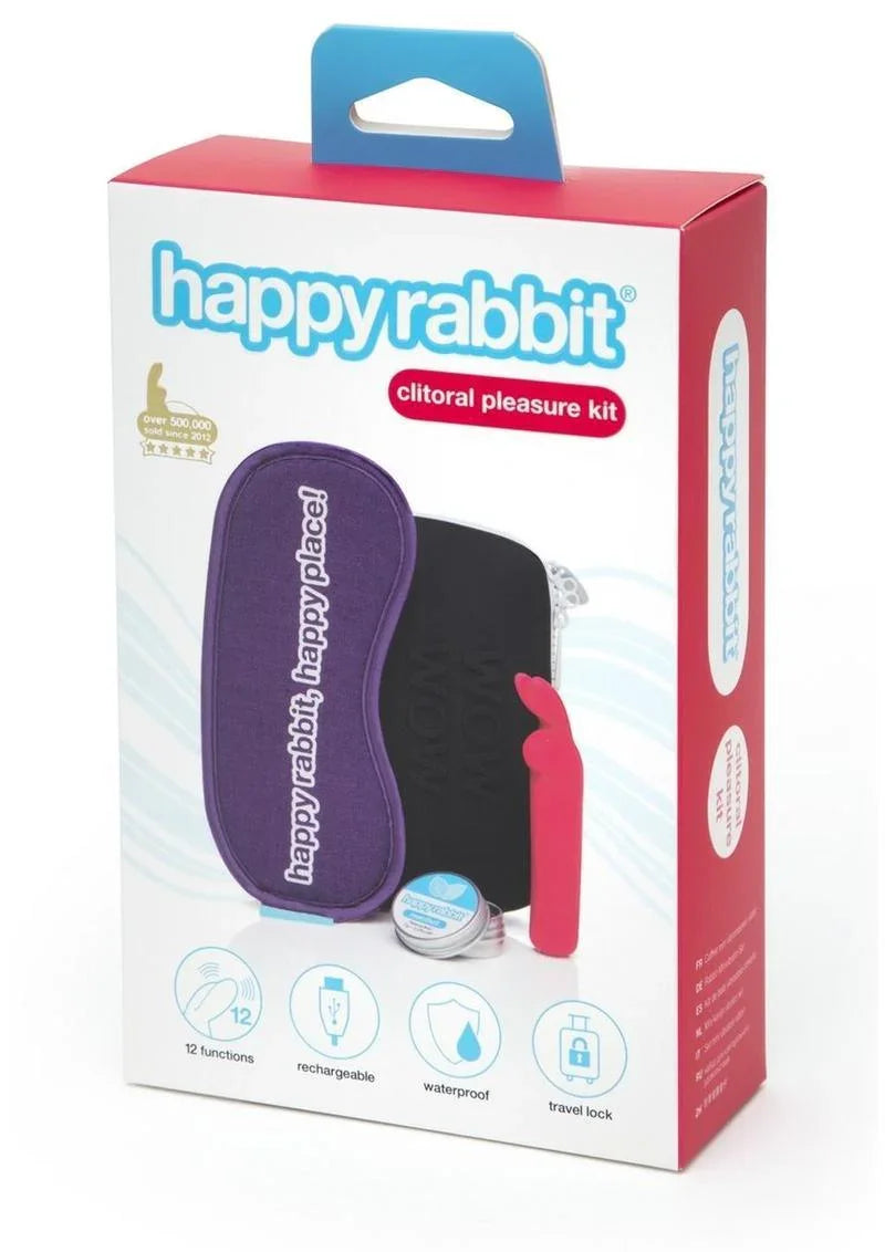 Happy Rabbit Clitoral Rechargeable Silicone Pleasure Kit (4 Piece) - Buy At Luxury Toy X - Free 3-Day Shipping
