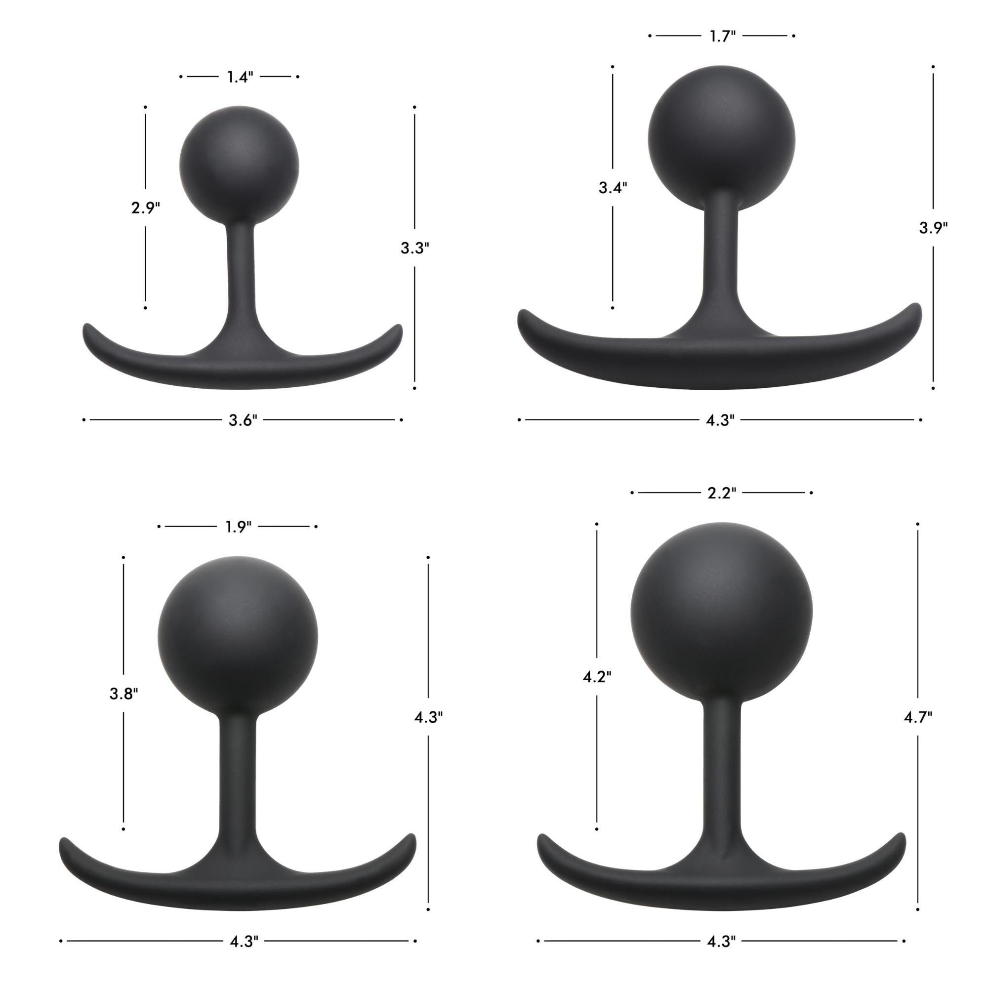 Heavy Hitters Comfort Plugs Premium Silicone - Buy At Luxury Toy X - Free 3-Day Shipping