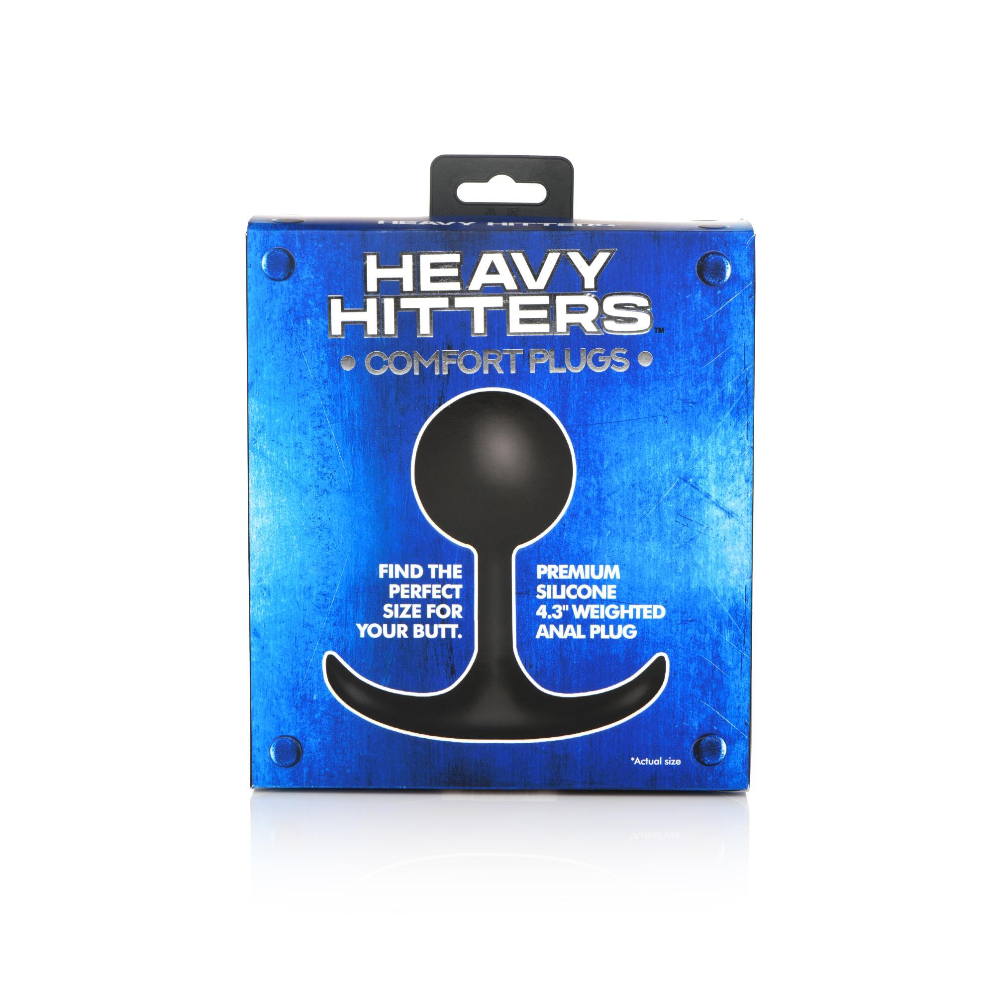 Heavy Hitters Comfort Plugs Premium Silicone - Buy At Luxury Toy X - Free 3-Day Shipping