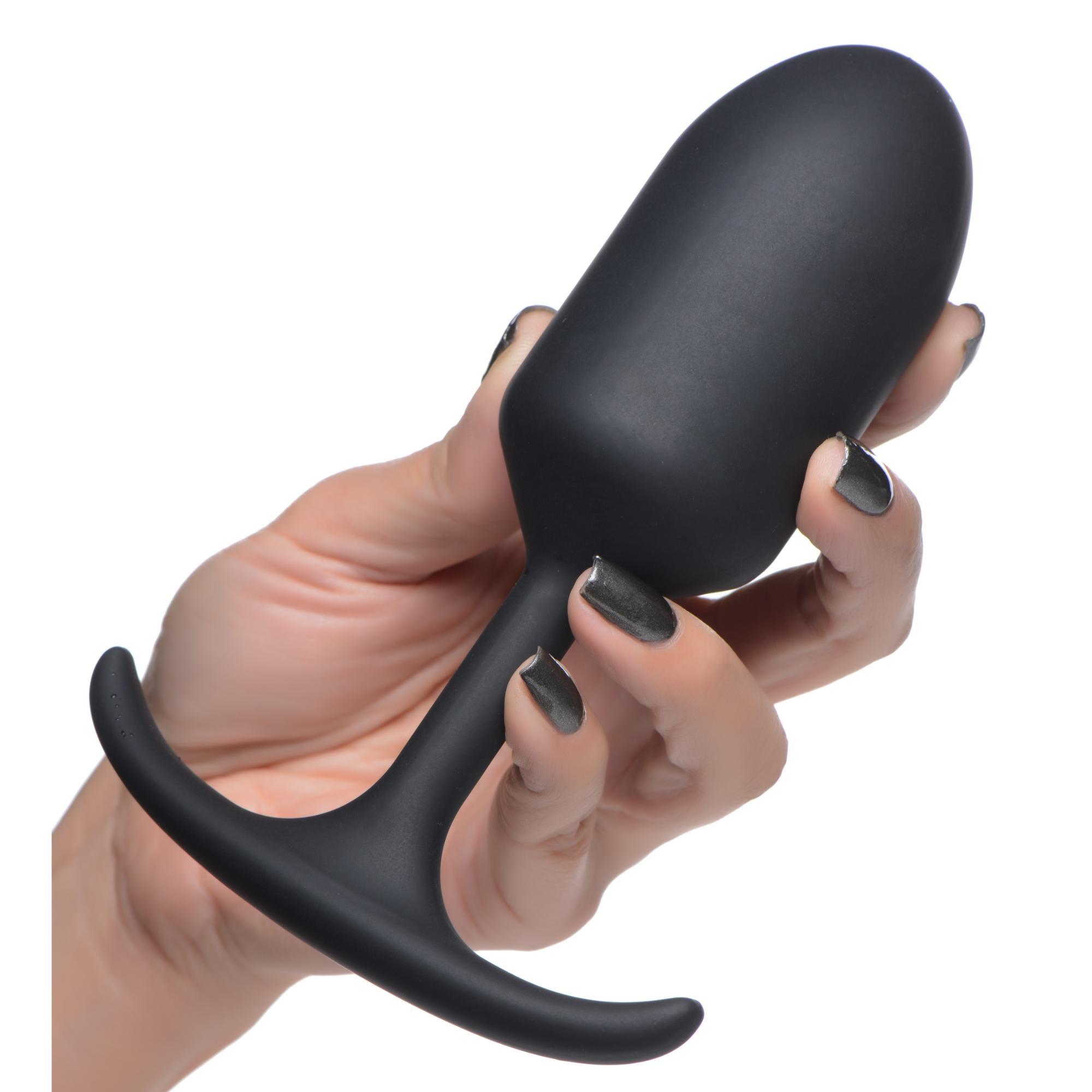 Heavy Hitters Premium Silicone Weighted Prostate Plug - Buy At Luxury Toy X - Free 3-Day Shipping