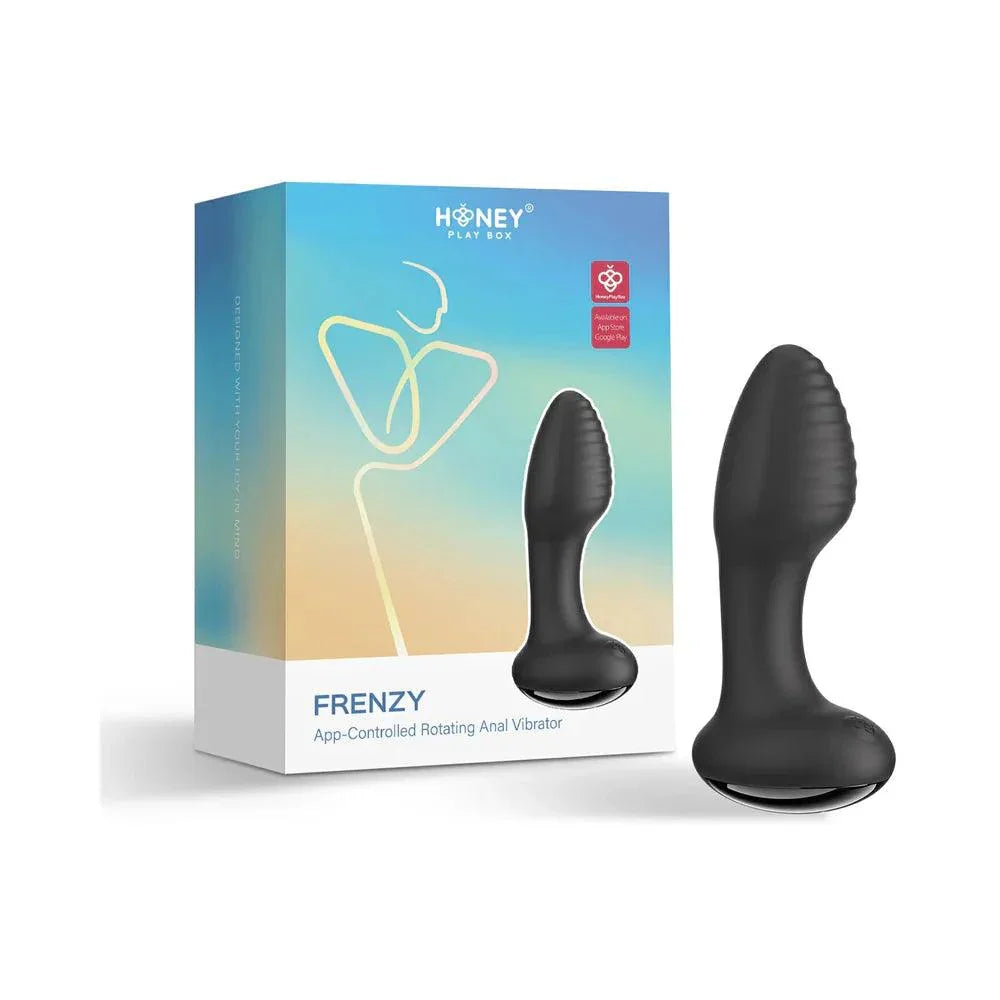 Honey Play Box Frenzy Pressure Sensing App-Controlled Rotating Butt Plug - Buy At Luxury Toy X - Free 3-Day Shipping