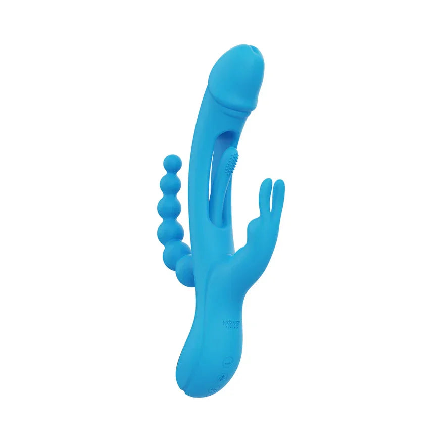 Honey Play Box Trilux Kinky Finger Rabbit Vibrator with Anal Beads - Buy At Luxury Toy X - Free 3-Day Shipping