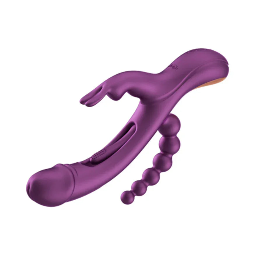 Honey Play Box Trilux Kinky Finger Rabbit Vibrator with Anal Beads - Buy At Luxury Toy X - Free 3-Day Shipping