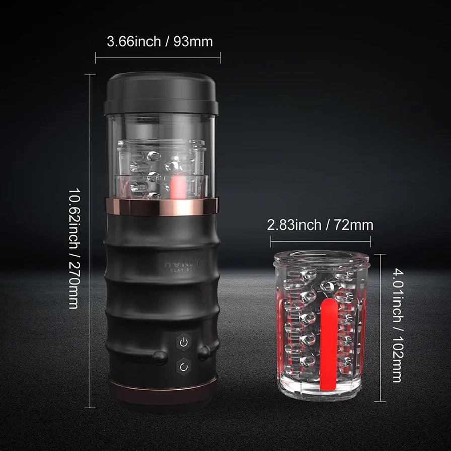 Honey Play Box Warrior Auto Thrusting Masturbator - Buy At Luxury Toy X - Free 3-Day Shipping