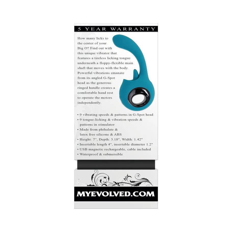 How Many Licks Rechargeable Silicone Vibrator with Clitoral Stimulator - Buy At Luxury Toy X - Free 3-Day Shipping
