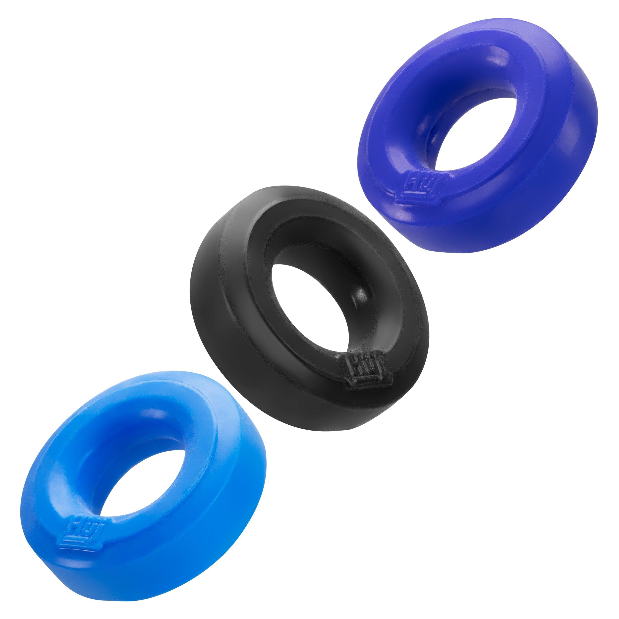 Hunkyjunk 3 C-ring 3-Pack - Buy At Luxury Toy X - Free 3-Day Shipping