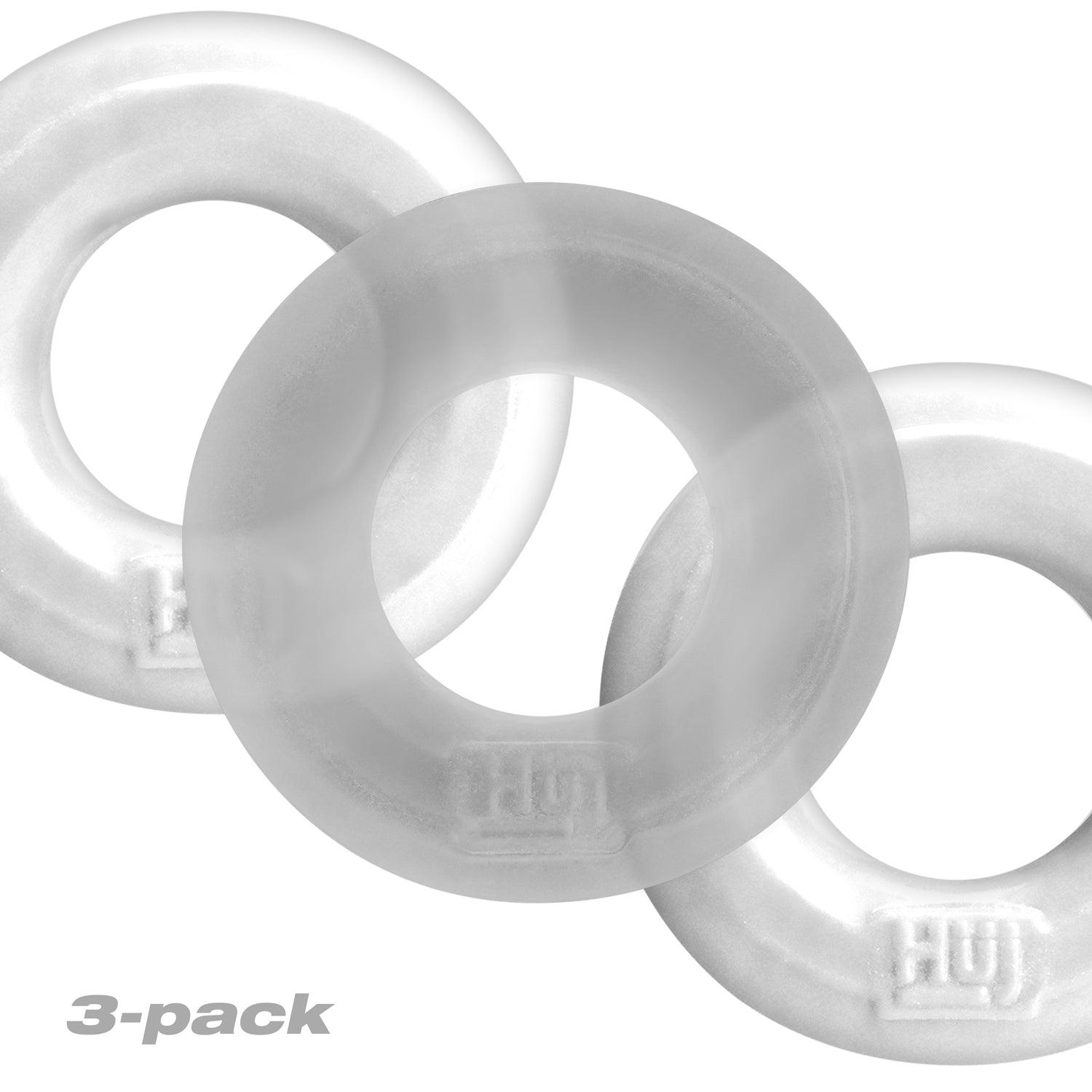 Hunkyjunk 3 C-ring 3-Pack - Buy At Luxury Toy X - Free 3-Day Shipping