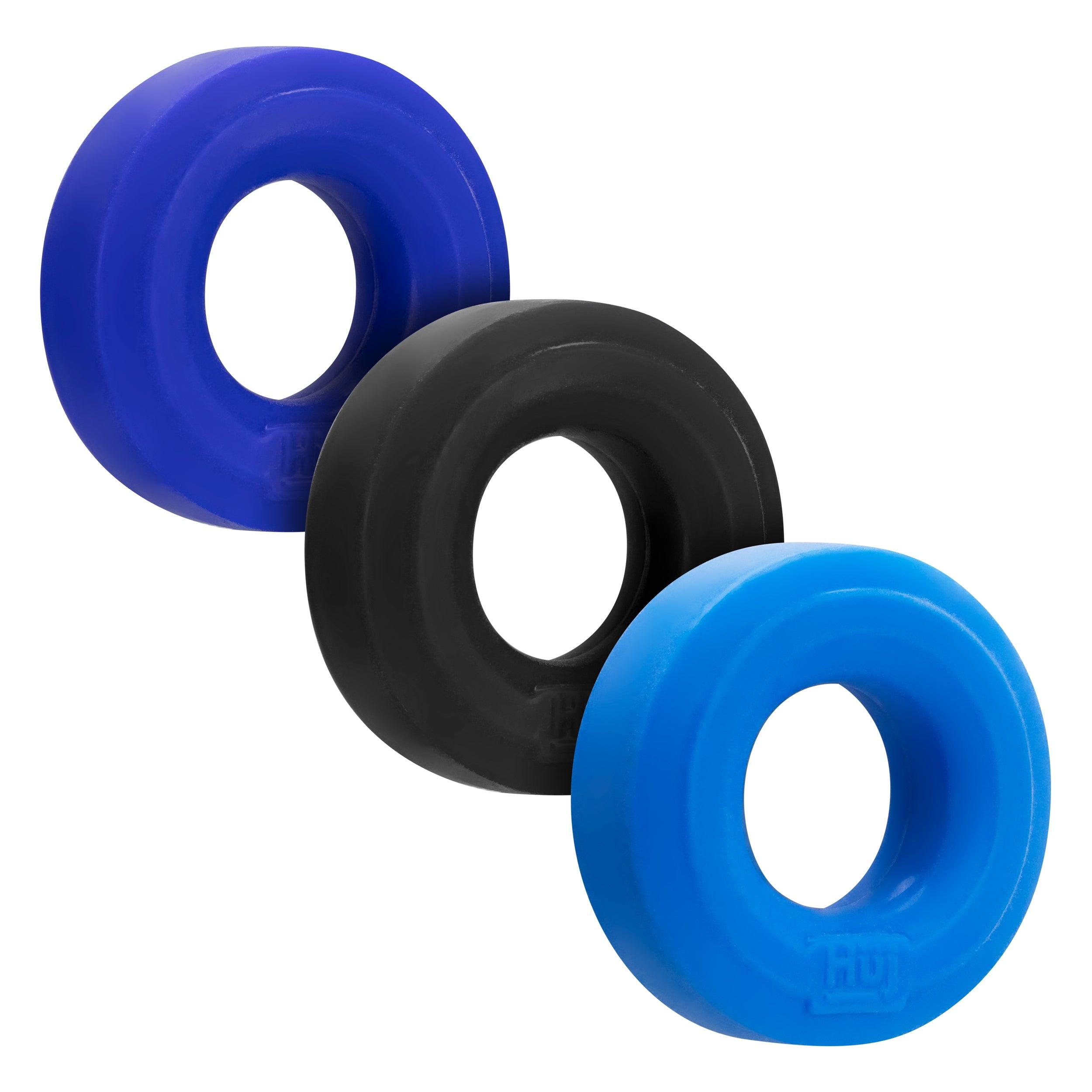 Hunkyjunk 3 C-ring 3-Pack - Buy At Luxury Toy X - Free 3-Day Shipping
