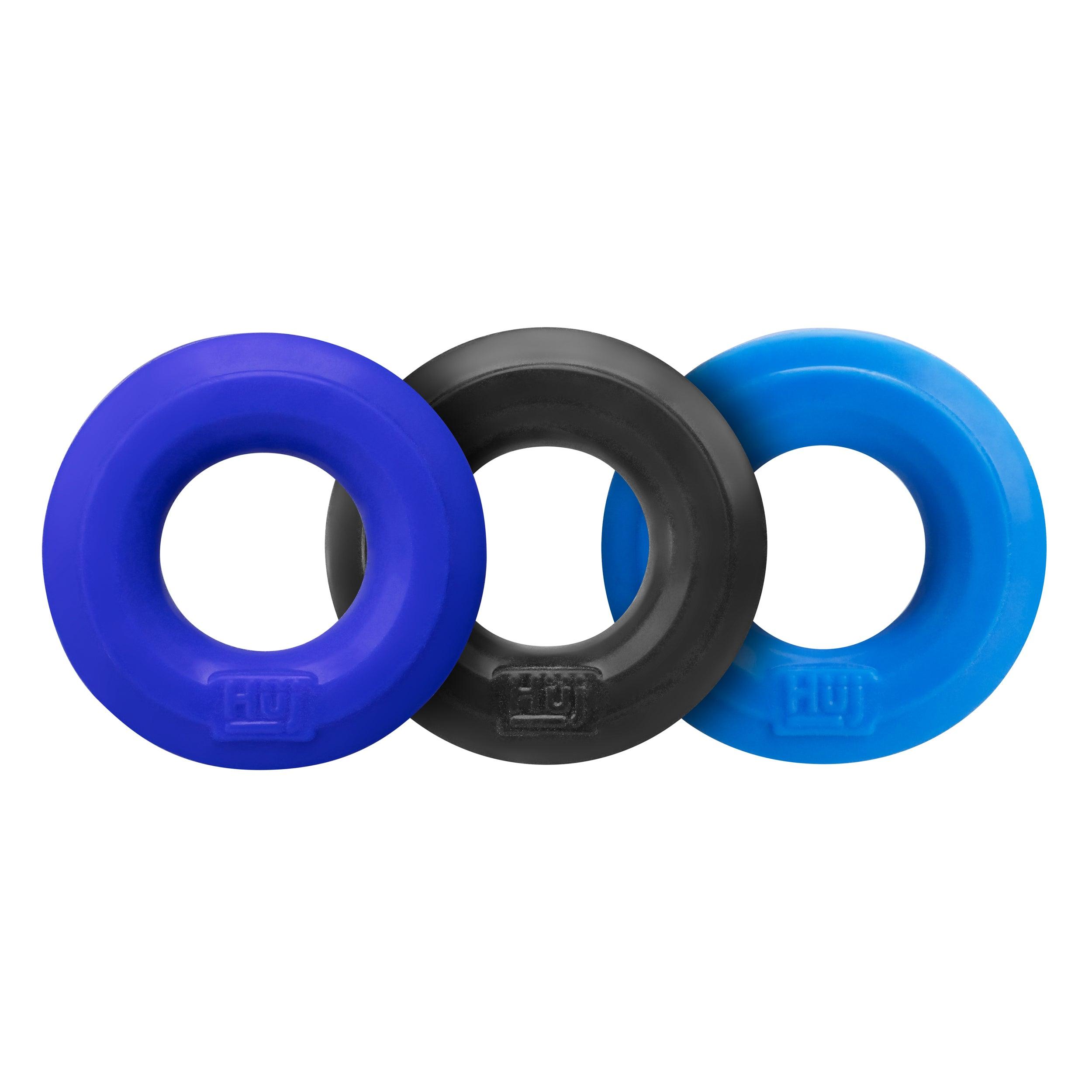 Hunkyjunk 3 C-ring 3-Pack - Buy At Luxury Toy X - Free 3-Day Shipping