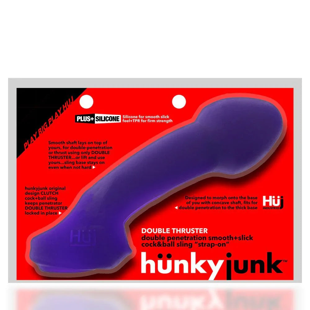Hunkyjunk DOUBLE THRUSTER Double Penetrator Sling - Buy At Luxury Toy X - Free 3-Day Shipping