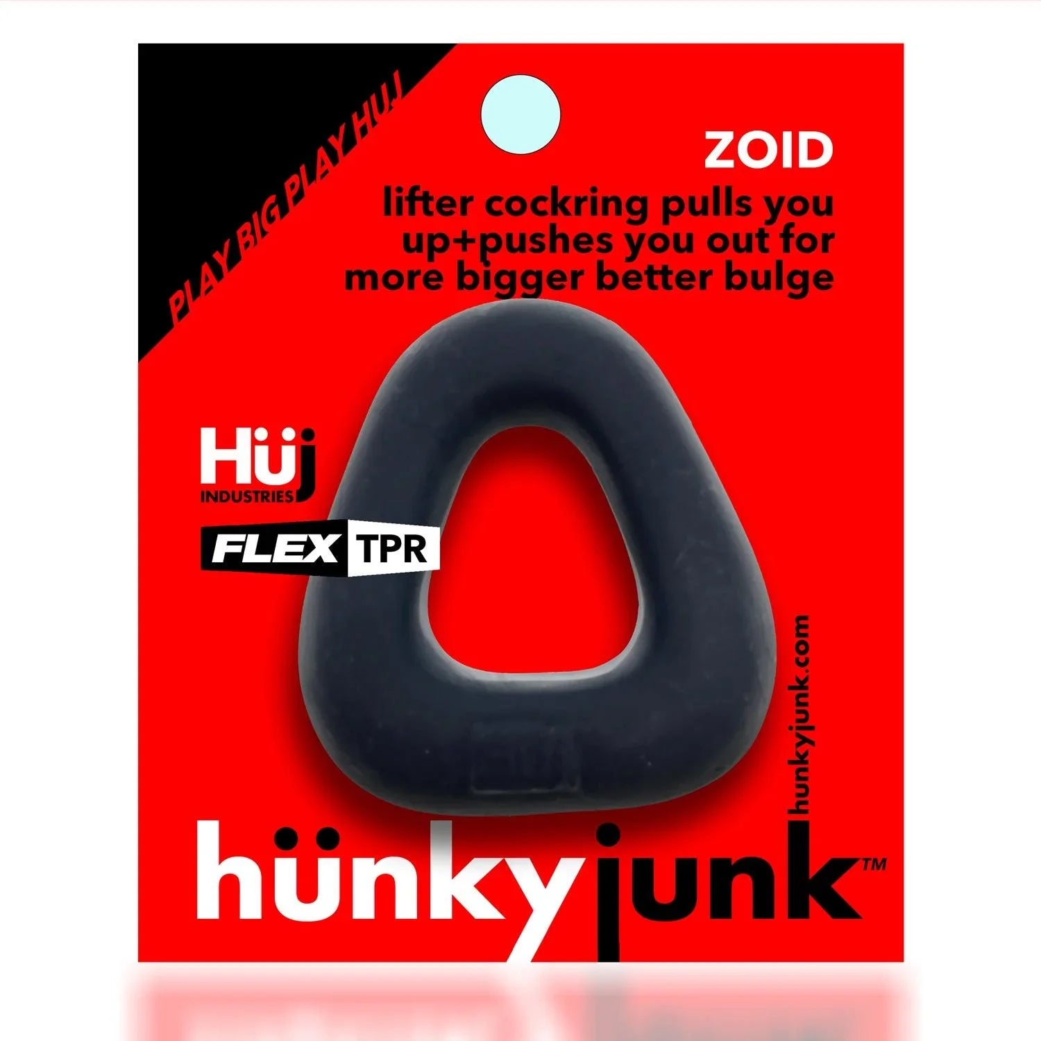 Hunkyjunk ZOID Trapaziod Lifter Cockring - Buy At Luxury Toy X - Free 3-Day Shipping
