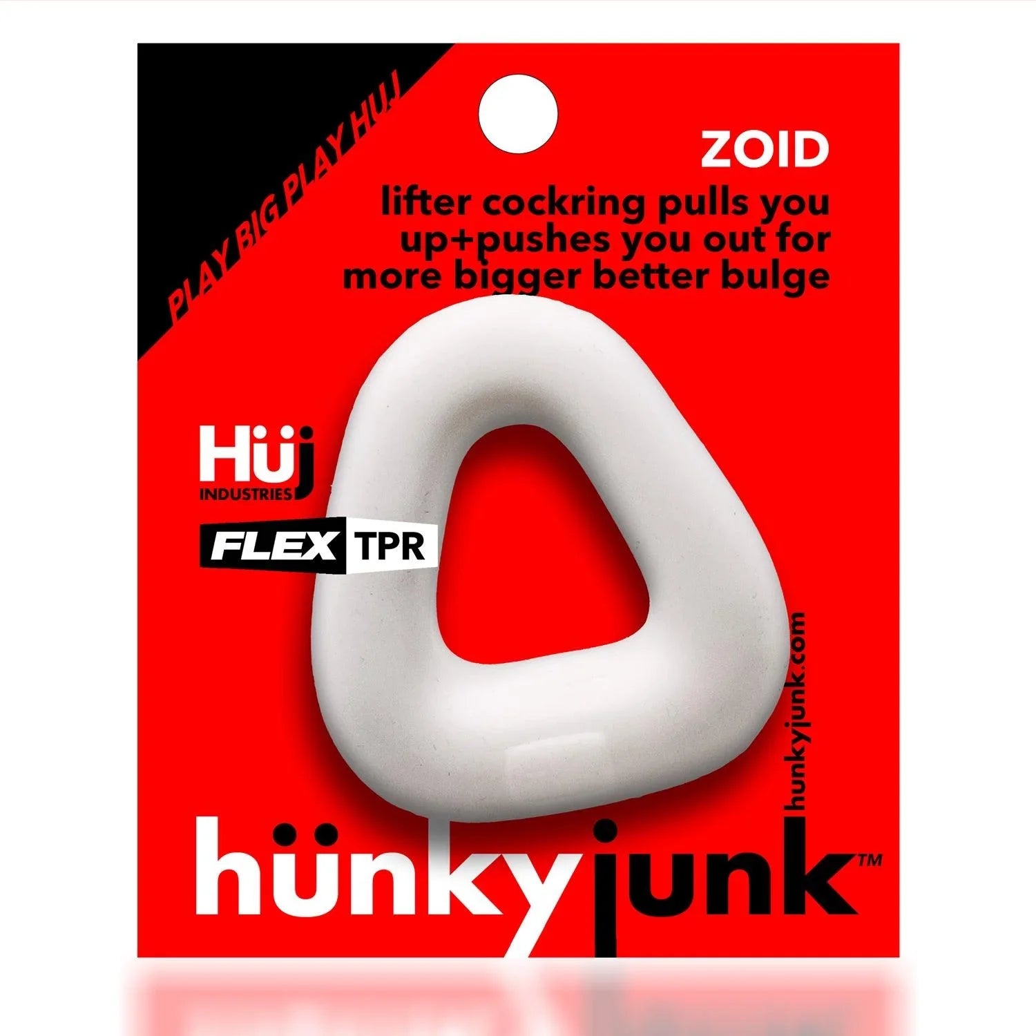 Hunkyjunk ZOID Trapaziod Lifter Cockring - Buy At Luxury Toy X - Free 3-Day Shipping