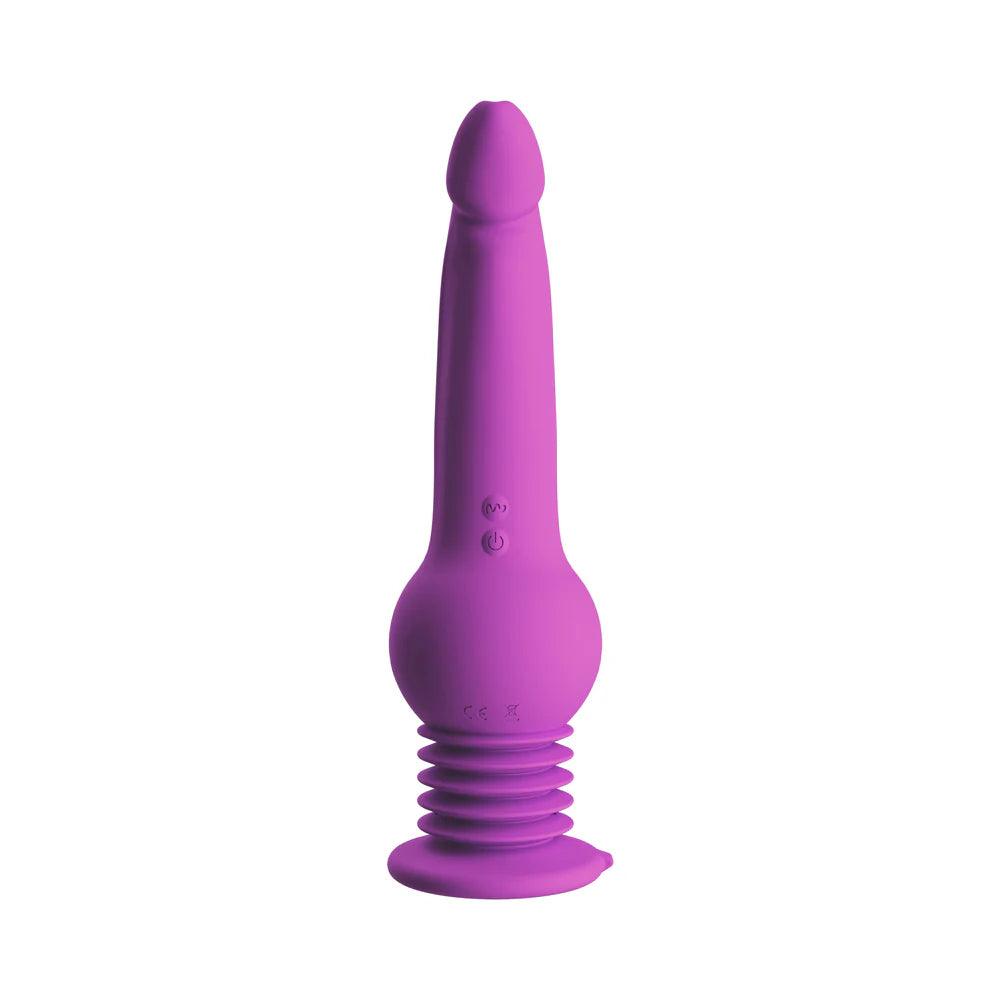 Impressions New York Rechargeable Silicone Gyro-Quake Dildo - Buy At Luxury Toy X - Free 3-Day Shipping