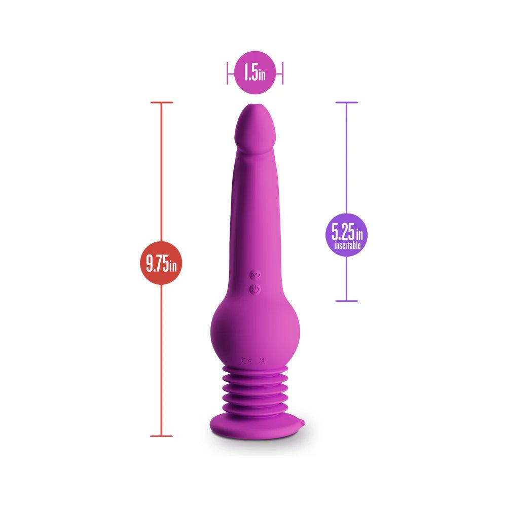 Impressions New York Rechargeable Silicone Gyro-Quake Dildo - Buy At Luxury Toy X - Free 3-Day Shipping