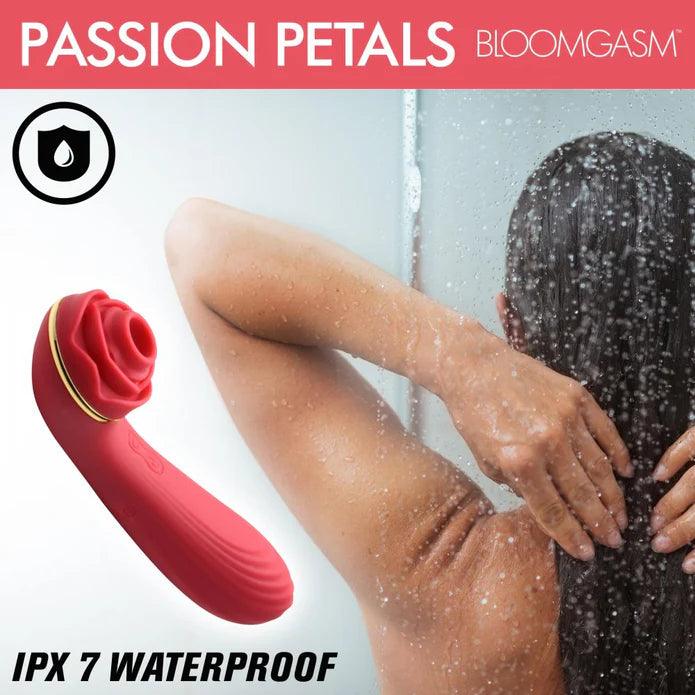 Inmi Bloomgasm Passion Petals 10X Rechargeable Silicone Rose Clitoral Stimulator - Buy At Luxury Toy X - Free 3-Day Shipping