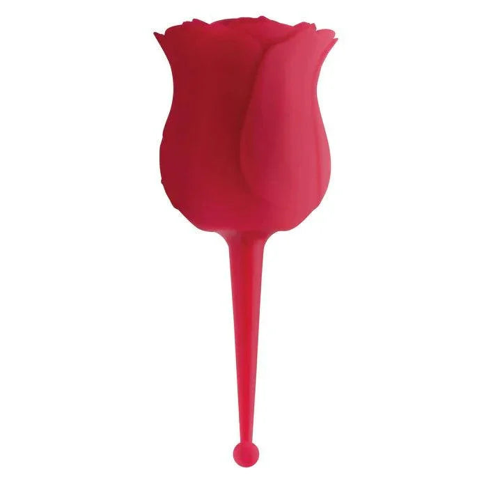 Inmi Bloomgasm Sucking & Vibrating Rose Silicone Rechargeable Clit Stimulator - Buy At Luxury Toy X - Free 3-Day Shipping