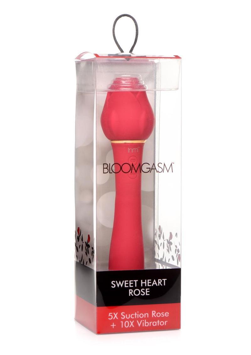 Inmi Bloomgasm Suction Rose Vibrator Rechargeable Clit Stimulator - Buy At Luxury Toy X - Free 3-Day Shipping