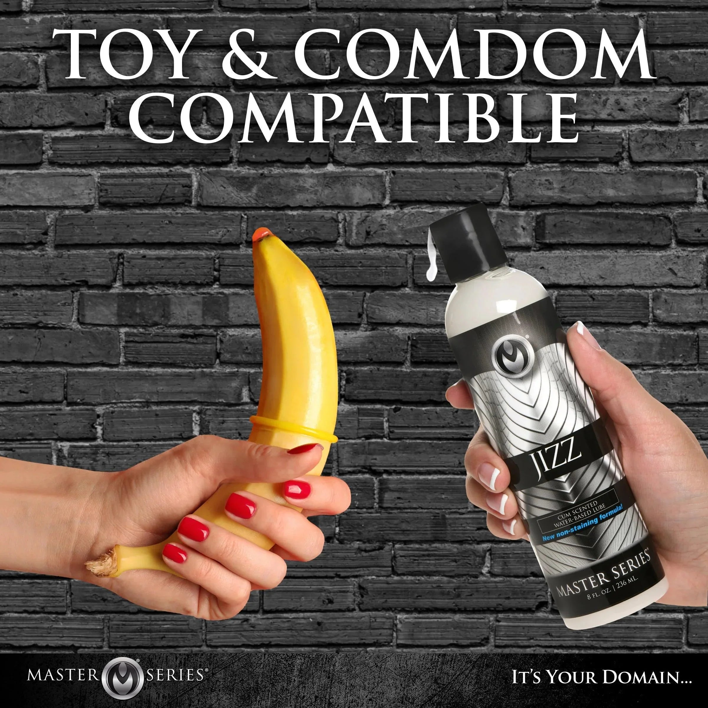 Jizz Water Based Cum Scented Lube - Buy At Luxury Toy X - Free 3-Day Shipping