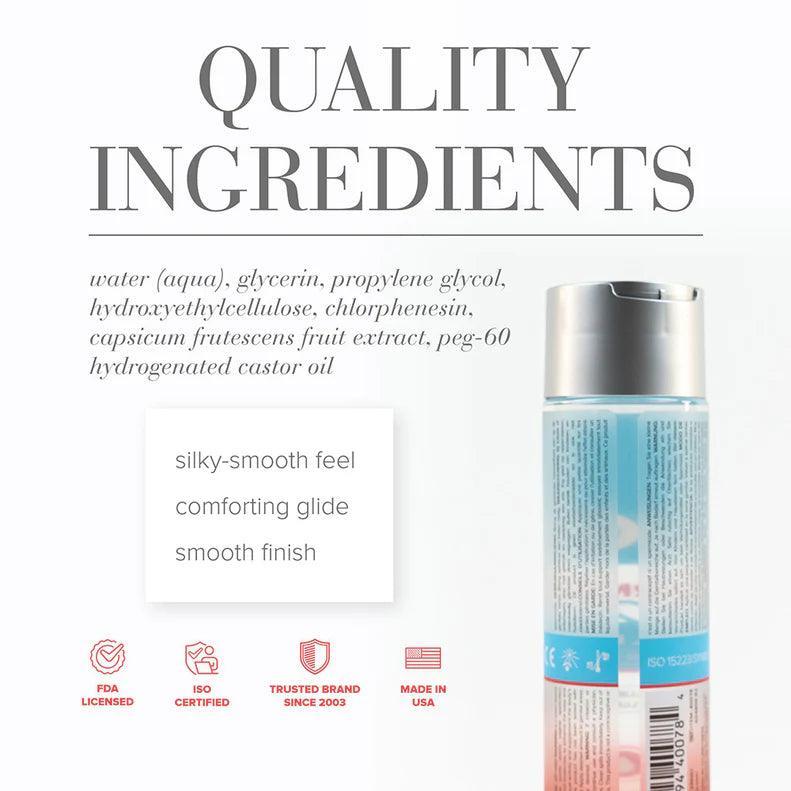JO H2O Warming Water-Based Lubricant - Buy At Luxury Toy X - Free 3-Day Shipping