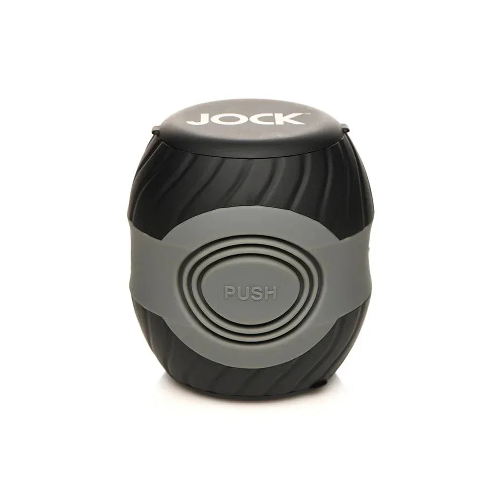 Jock 10X Vibrating Double Masturbator - Buy At Luxury Toy X - Free 3-Day Shipping