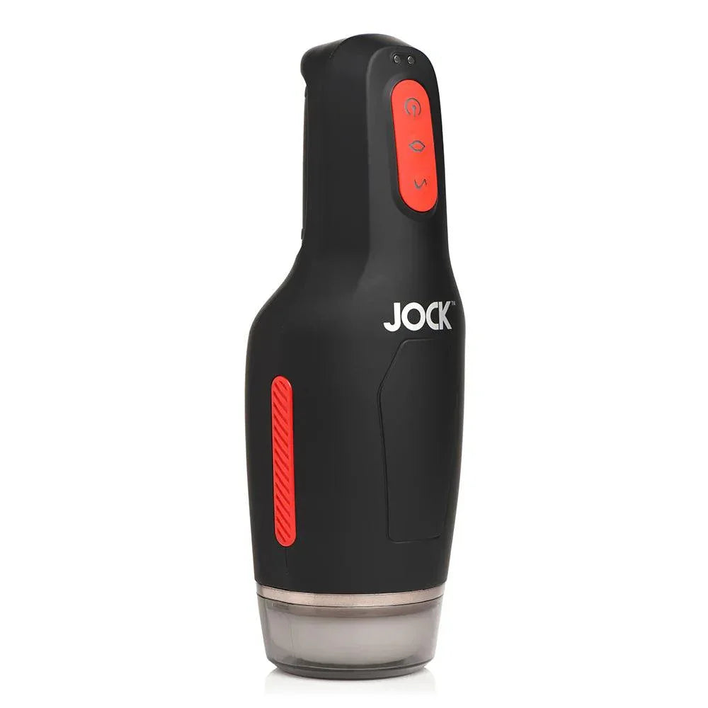 JOCK 15X Sucking & Vibrating Rechargeable Masturbator - Buy At Luxury Toy X - Free 3-Day Shipping