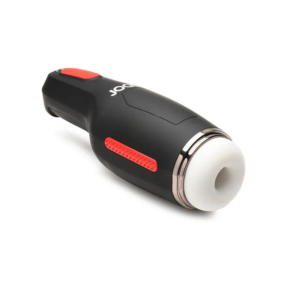 JOCK 15X Sucking & Vibrating Rechargeable Masturbator - Buy At Luxury Toy X - Free 3-Day Shipping