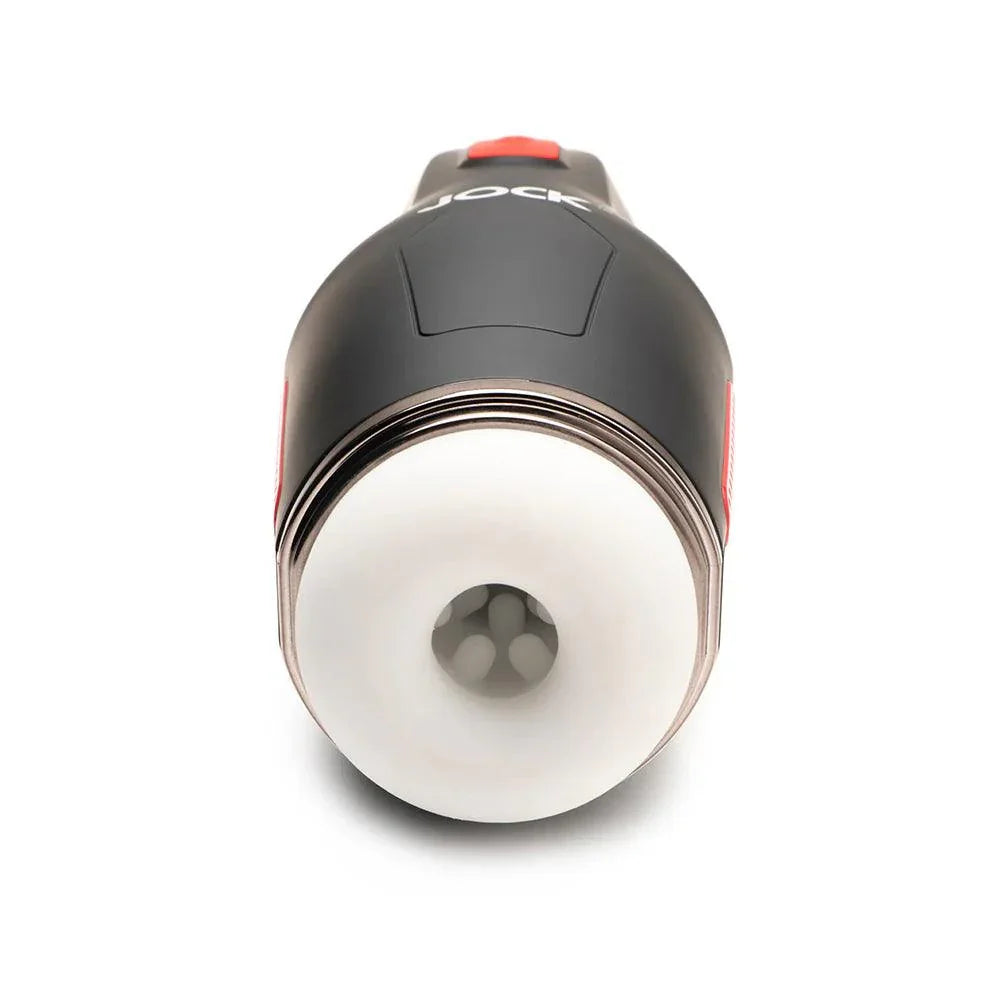 JOCK 15X Sucking & Vibrating Rechargeable Masturbator - Buy At Luxury Toy X - Free 3-Day Shipping