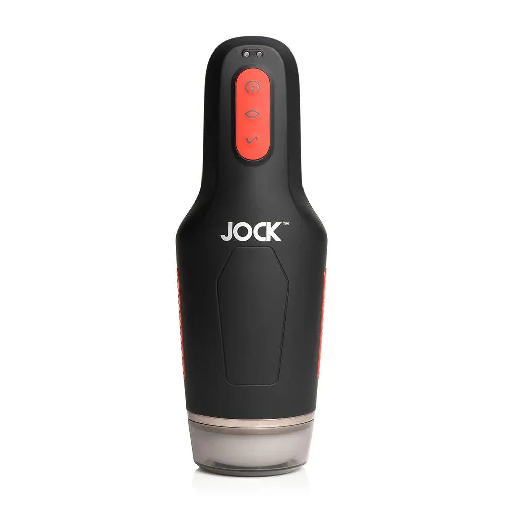 JOCK 15X Sucking & Vibrating Rechargeable Masturbator - Buy At Luxury Toy X - Free 3-Day Shipping