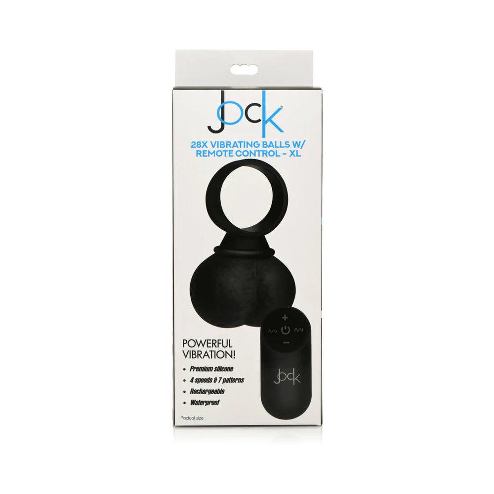 Jock 28X Vibrating Silicone Balls with Remote Control - Buy At Luxury Toy X - Free 3-Day Shipping