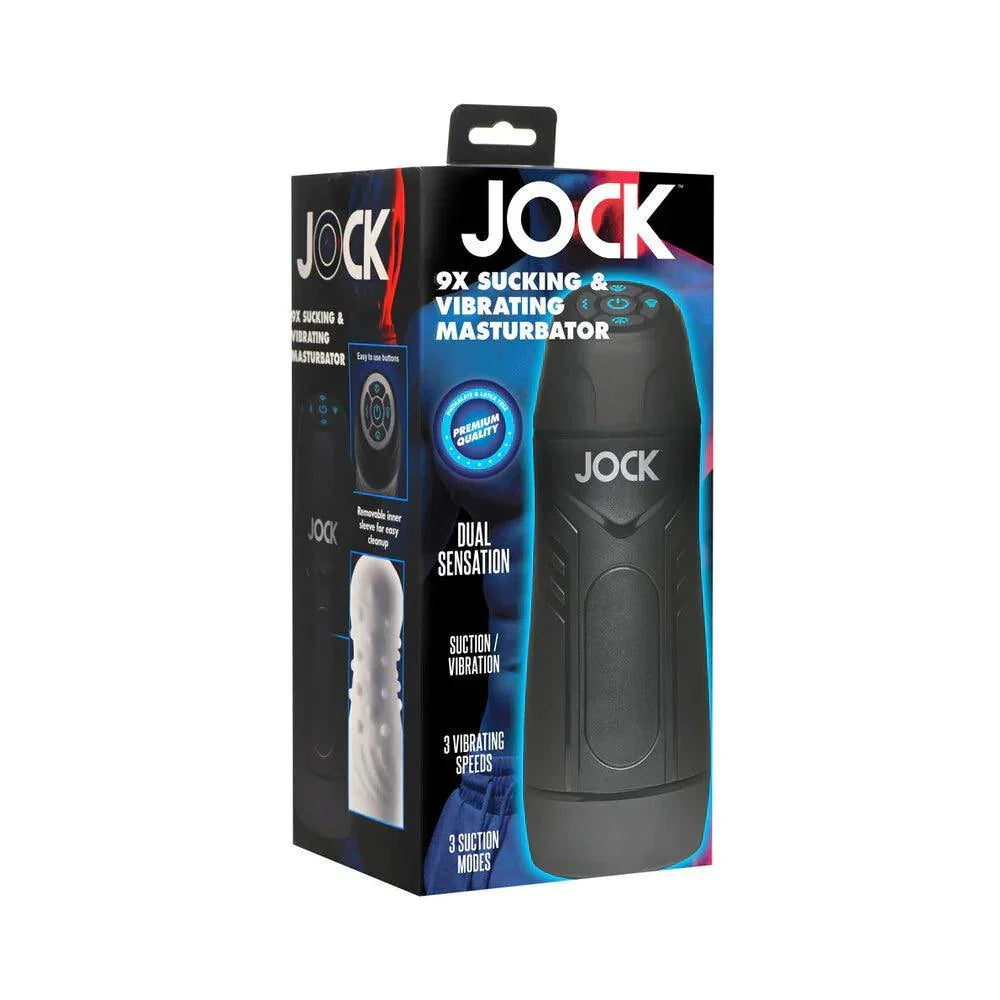 Jock 9X Sucking & Vibrating Masturbator - Buy At Luxury Toy X - Free 3-Day Shipping