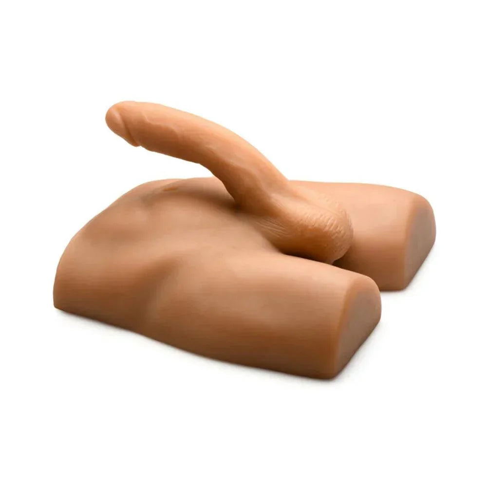 Jock Ass Masturbator with Posable 7 in. Dildo Medium - Buy At Luxury Toy X - Free 3-Day Shipping