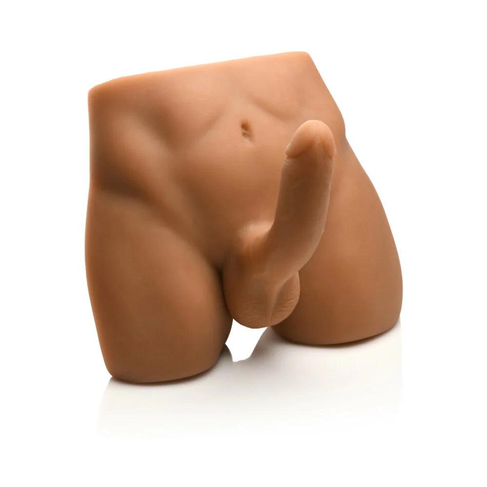Jock Ass Masturbator with Posable 7 in. Dildo Medium - Buy At Luxury Toy X - Free 3-Day Shipping