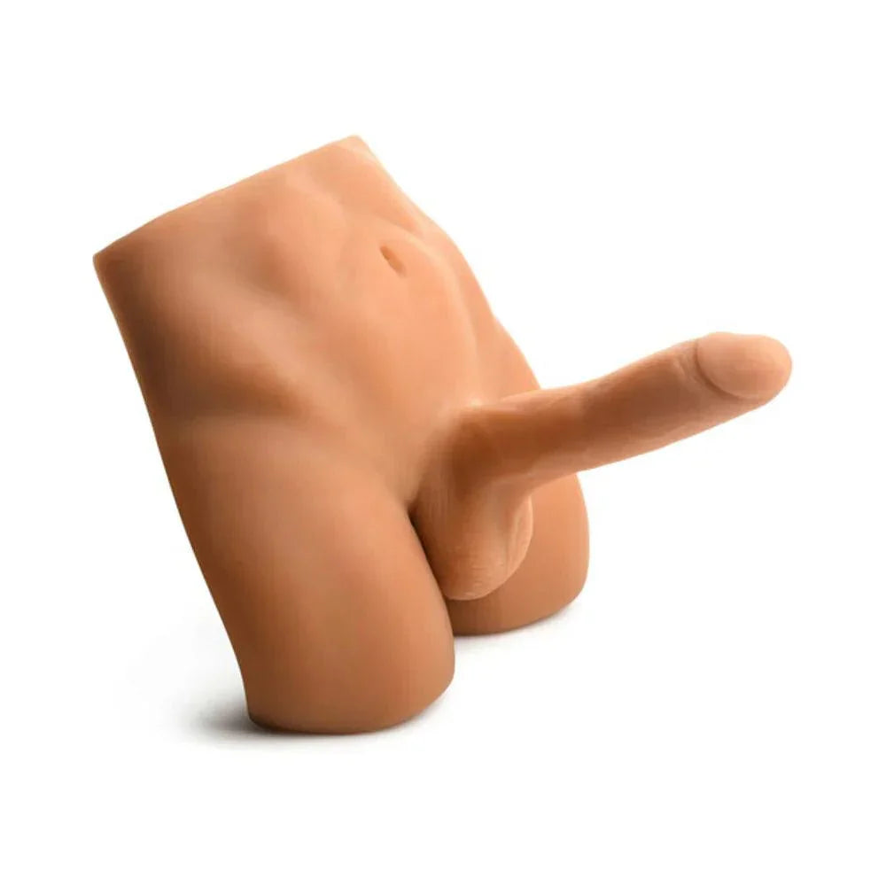 Jock Ass Masturbator with Posable 7 in. Dildo Medium - Buy At Luxury Toy X - Free 3-Day Shipping