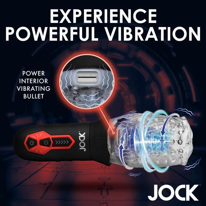 JOCK Spinning & Vibrating Masturbator - Buy At Luxury Toy X - Free 3-Day Shipping