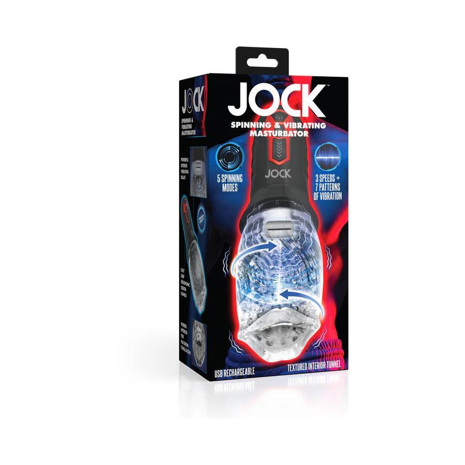 JOCK Spinning & Vibrating Masturbator - Buy At Luxury Toy X - Free 3-Day Shipping