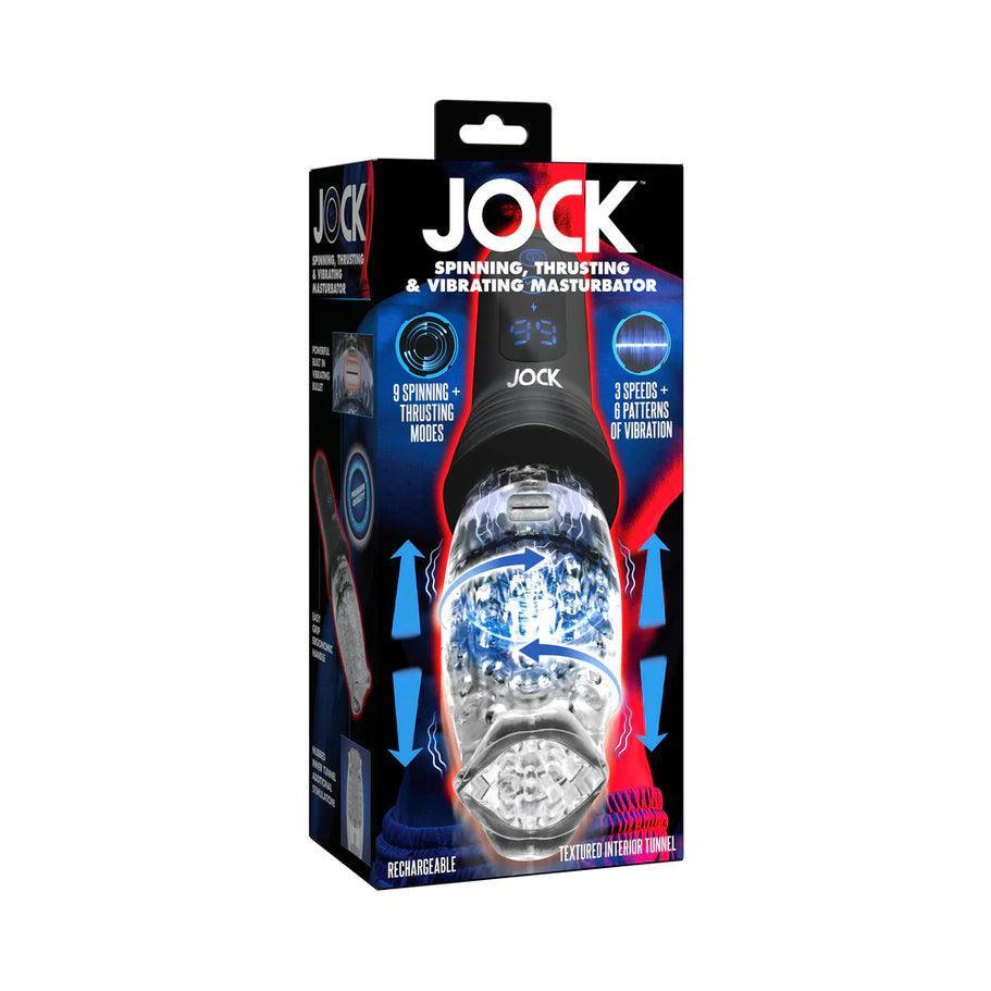 JOCK Spinning Thrusting & Vibrating Masturbator - Buy At Luxury Toy X - Free 3-Day Shipping